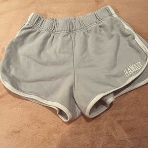 Brandy Melville Hawaii Sweat Shorts